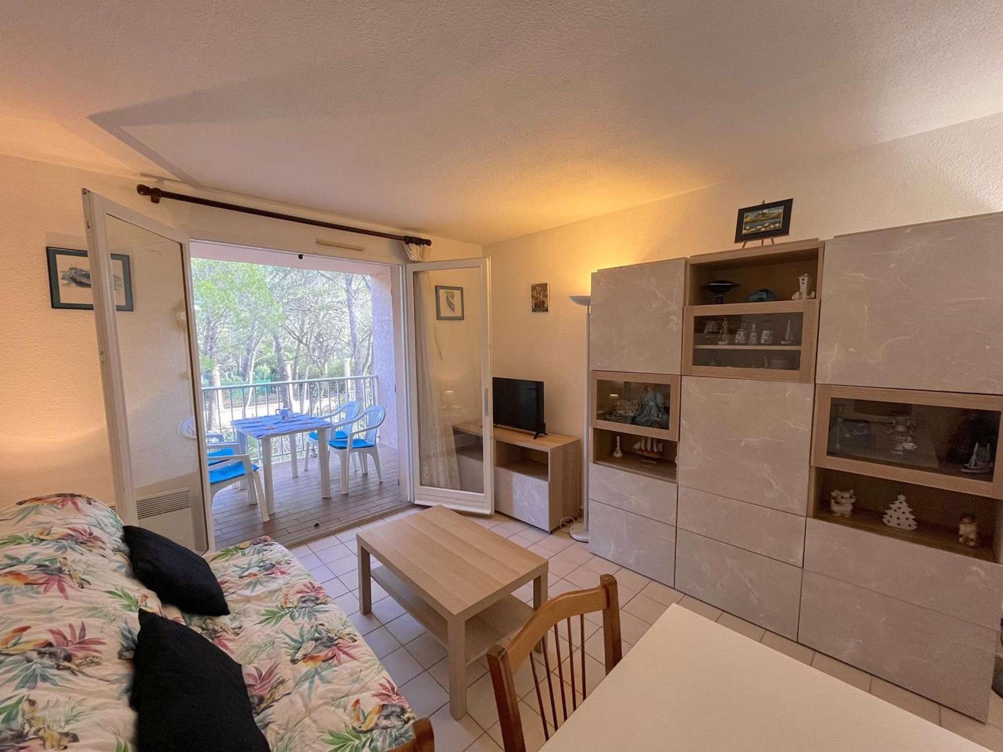 Studio Cabine Avec Piscine, Tennis Et Parking A 400M De La Plage - 4 Couchages, Saint-Aygulf - Fr-1-226A-89 Saint Aygulf Kültér fotó